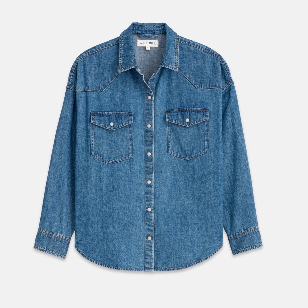 Alex Mill Blue Denim Shirt
